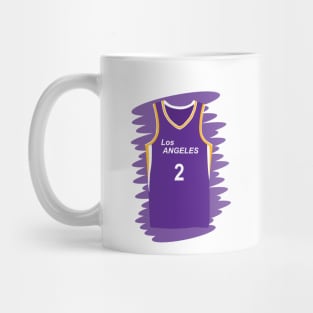 Los Angeles Sparks number 2 uniform Mug